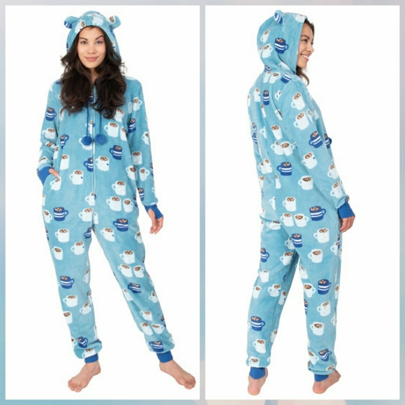munki munki Other - Munki Munki Womens Onesie Plush Pajamas